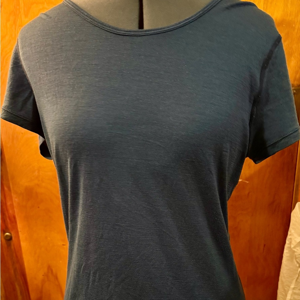 100% Merino wool top in dark teal